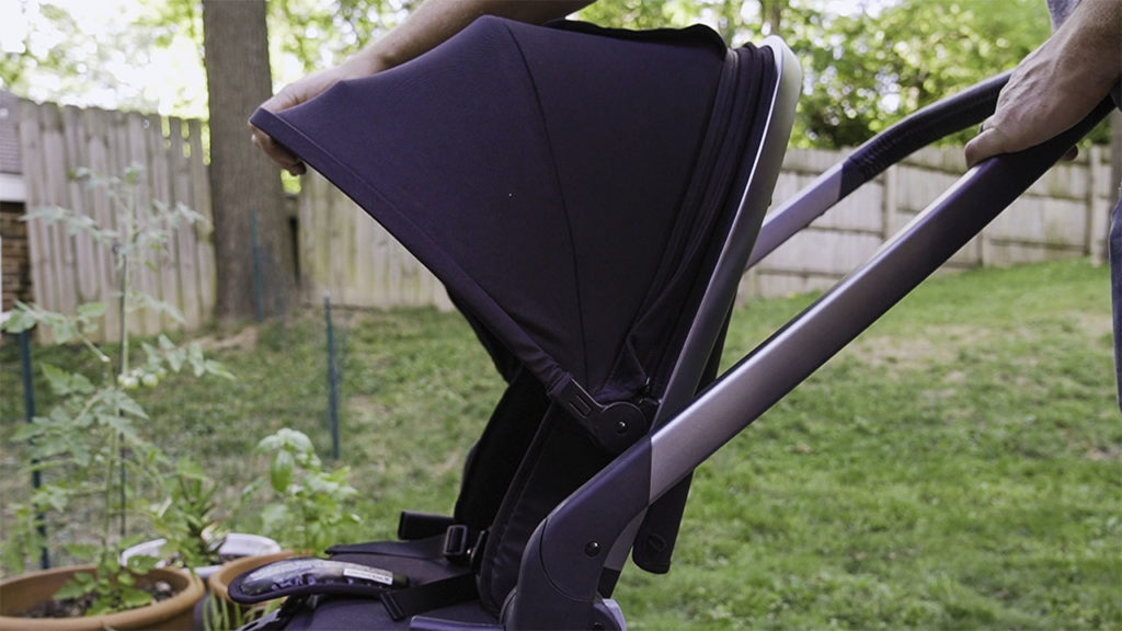 The Colugo Complete stroller hood